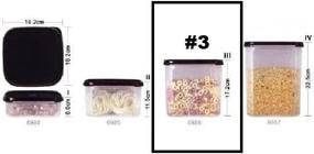 img 1 attached to TUPPERWARE Modular Mates SQUARE III (4L) - BLACK