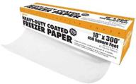 🧊 weston heavy duty freezer paper: convenient dispenser box, 18-inch-by-300-feet (83-4001-w) with cutter - ideal for food preservation logo