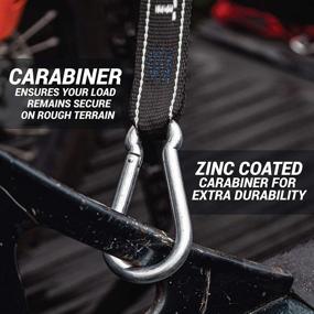 img 2 attached to Motorcycle Ratchet Tiedown System Carabiner