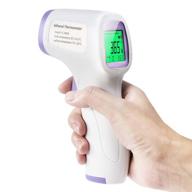 infrared thermometer for non-contact forehead readings logo