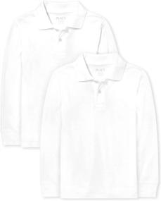 img 4 attached to Childrens Place Sleeve Uniform Nautico Boys' Clothing and Tops, Tees & Shirts