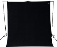 📸 westcott 133: versatile 9x10-feet rich black background for immersive photography logo