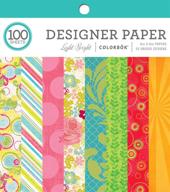 colorbok 68223a designer paper bright logo