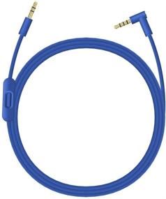 img 4 attached to 🎧 Blue Beats Headphone Cord, 3.5mm Replacement Audio Cable for Beats by Dre Solo/Studio/Pro/Detox/Wireless/Mixr Headphones