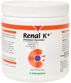 img 2 attached to 🐾 Vetoquinol Renal K+ Potassium Supplement Powder | For Dogs and Cats | 3.5oz Size