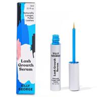 silly george lash growth serum: enhance eyelash & eyebrow growth naturally for fuller, longer, and bolder results - cruelty free! logo