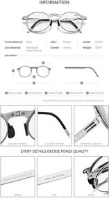 img 1 attached to FONEX Photochromic Folding Reading Glasses