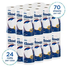 img 3 attached to 🧺 Kimberly Clark Professional Premier Kitchen Paper Towels (13964), Cloth-Like Softness, Perforated, 24 Rolls / Case, 70 Kleenex Paper Towels / Roll, White