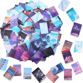 img 4 attached to 🔖 Washi Stickers Set: 300 Pieces for Scrapbooking, Journaling, and Card Making