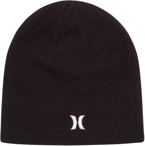 img 4 attached to 🧢 Classic Icon Beanie for Men by Hurley - Ideal Winter Hat