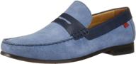 👞 genuine men's loafers & slip-ons by marc joseph new york shoes logo