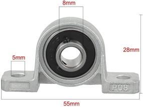 img 2 attached to 🪓 Uxcell Pillow Insert Bearing for Efficient Power Transmission