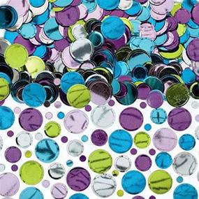 img 1 attached to 🎉 Bright Dots Confetti by Amscan: Create Party Magic with 1 Pack of Fun Party Decor
