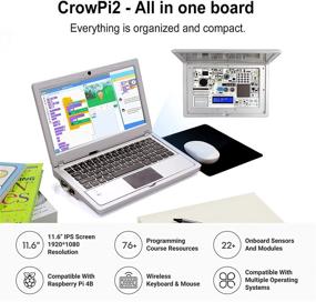 img 2 attached to Raspberry CrowPi2 Laptop Programming Professional Computer Components