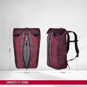 img 3 attached to Stylish and Durable: Victorinox Altmont Active Backpack Burgundy - Perfect for Active Lifestyles