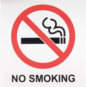 img 1 attached to No Smoking Signs Self Adhesive Restaurants