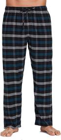 img 4 attached to CYZ Cotton Flannel Pajama X Large Men's Clothing in Sleep & Lounge