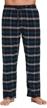 cyz cotton flannel pajama x large men's clothing in sleep & lounge logo