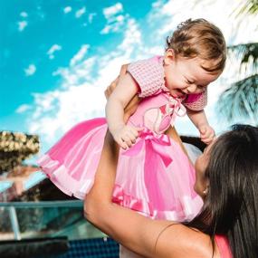 img 2 attached to 🌈 belababy Rainbow Tutu Skirt, Layered Ballet Skirts, Multicolor Tulle Dress Polyester for Toddlers, Girls & Women" - Revised for Improved SEO: "belababy Rainbow Tutu Skirt: Layered Ballet Skirts, Multicolor Tulle Dress, Polyester for Toddlers, Girls, and Women