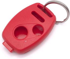 img 2 attached to Замена чехла с ключом Honda Key Fob - Не требуется резка | Чехол для бесключевого пульта входа для Civic, Accord, CR-V, Fit, Odyssey, Pilot, Ridgeline, CR-Z | 1 синий + 1 красный