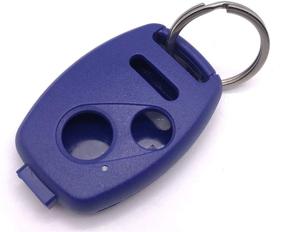 img 3 attached to Замена чехла с ключом Honda Key Fob - Не требуется резка | Чехол для бесключевого пульта входа для Civic, Accord, CR-V, Fit, Odyssey, Pilot, Ridgeline, CR-Z | 1 синий + 1 красный