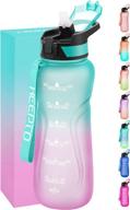 💧 stay hydrated and motivated with keepto gallon water bottle – bpa free, time marker and straw included logo