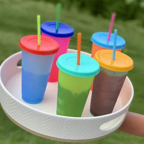 img 1 attached to 🌈 Optimized Color-Changing Cold Drink Cups