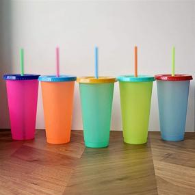 img 3 attached to 🌈 Optimized Color-Changing Cold Drink Cups