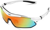 🕶️ ultimate protection: polarized sport sunglasses for outdoor activities - lightweight frame for cycling, running, driving, riding, and fishing logo