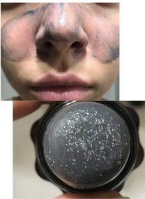 img 1 attached to 🌿 SoltreeBundle Tako Pore Blackhead Scrub Stick with 50pcs SoltreeBundle Oil Blotting Paper - Top Korean Beauty Skincare for Optimal Results