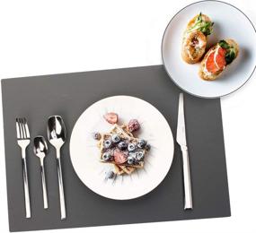 img 1 attached to 🍽️ ME FAN Placemats: 17.7X12.6 Heat Resistant Tablemats - Functional & Stylish Dining Accessories!