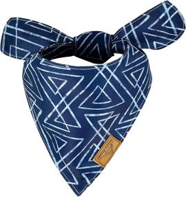 img 2 attached to 🐶 Remy+Roo Classic Dog Bandanas - 4 Pack, Premium Durable Fabric, Unique Shape, Adjustable Fit, Multiple Sizes Available