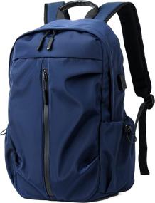 img 4 attached to 🎒 Ultimate Casual Backpack: Waterproof, Computer Charging & More!