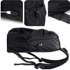 img 1 attached to 🎒 Ultimate Casual Backpack: Waterproof, Computer Charging & More!