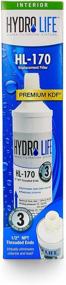 img 2 attached to 💧 Hydro Life Camco 52117 HL 170 Threaded Filter - Single Unit, White