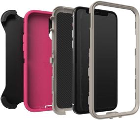 img 1 attached to OtterBox DEFENDER SERIES SCREENLESS EDITION Case For IPhone 11 Pro - LOVE BUG (Raspberry Pink) (DOVE/RASPBERRY)