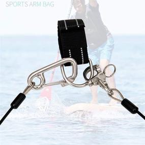 img 1 attached to Luwint Stainless Freediving Lanyard Wristband