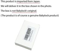 yellow babylock pintuck foot with guides (blcs-ptf) for cover stitch machine (no:b5002-06bc) - import from japan logo