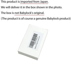 img 1 attached to Желтая ножка с направляющими для прибора Babylock Pintuck (BLCS-PTF) для машины бесшовного стежка (№: B5002-06BC) - Импорт из Японии