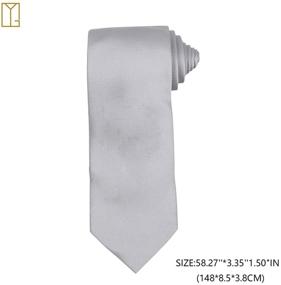 img 1 attached to XL Boys' Accessories: Formal Cufflinks & Patterned Handkerchief