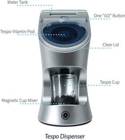 img 4 attached to 🟡 Tespo Mixing Cup - Yellow | For Tespo Dispenser Magnetic Mixer Base | BPA-Free & Dishwasher Safe | 4 oz.