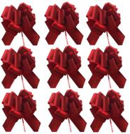 9 pack elegant gift pull bows - perfect for birthdays, easter, and christmas logo