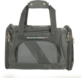 img 3 attached to 🐾 Sherpa American Airlines Travel Pet Carrier: Airline Approved, Padded & Foldable, Mesh Windows & Spring Frame - Charcoal Medium