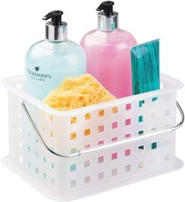 img 4 attached to 🧺 Efficient Small Frost iDesign Storage Organizer Basket for Bathroom and Health & Beauty Products