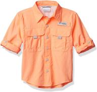 👕 columbia bahama sleeve shirt for boys - medium size: clothing, tops, tees & shirts logo