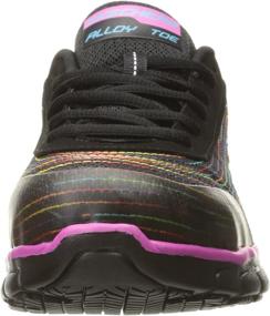 img 3 attached to 👟 Skechers Womens Synergy Wingor: Stylish and Safe Black Occupational Health & Safety Products