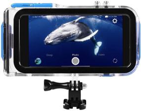 img 1 attached to 📸 ProShot Touch - Waterproof Case for iPhone 11 Pro Max, XR, 11, Xs Max | Compatible with All GoPro Mounts | Includes 12-Month iPhone Protection Plan