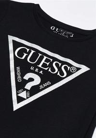 img 1 attached to 👚 Sleeve Triangle T Shirt for Girls - GUESS Girls' Clothing