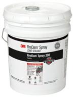 gray gallon of 3m firedam spray logo