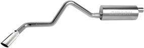 img 4 attached to Gibson Performance Exhaust 615621: Premium Stainless Steel Single Side Exhaust System